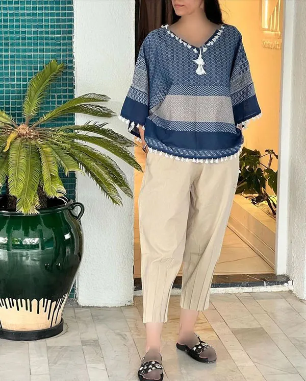 Style with wide leg pants 20