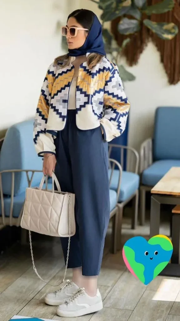 Style with wide leg pants 28