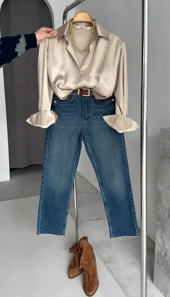Style with wide leg pants 6