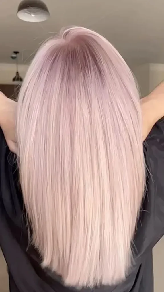 رنگ موی لایت دخترانه شیک و جدید | 37 ترکیب خاص و ترند امسال که عاشقش میشی! 17 Stylish light hair color for girls 14