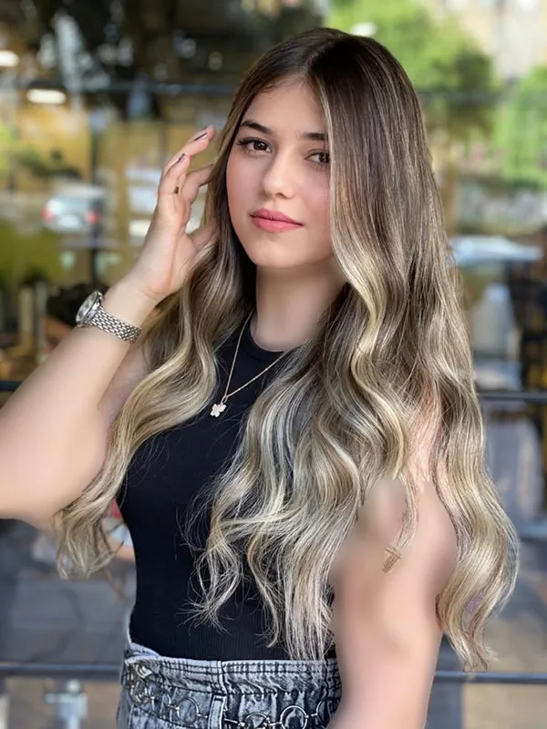 رنگ موی لایت دخترانه شیک و جدید | 37 ترکیب خاص و ترند امسال که عاشقش میشی! 30 Stylish light hair color for girls 27