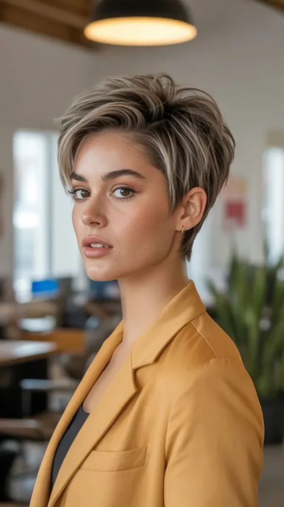 The latest pixie hairstyle 4