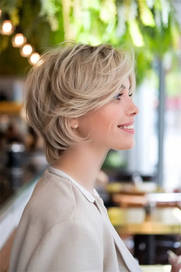 The latest short hairstyles for women 2025 4