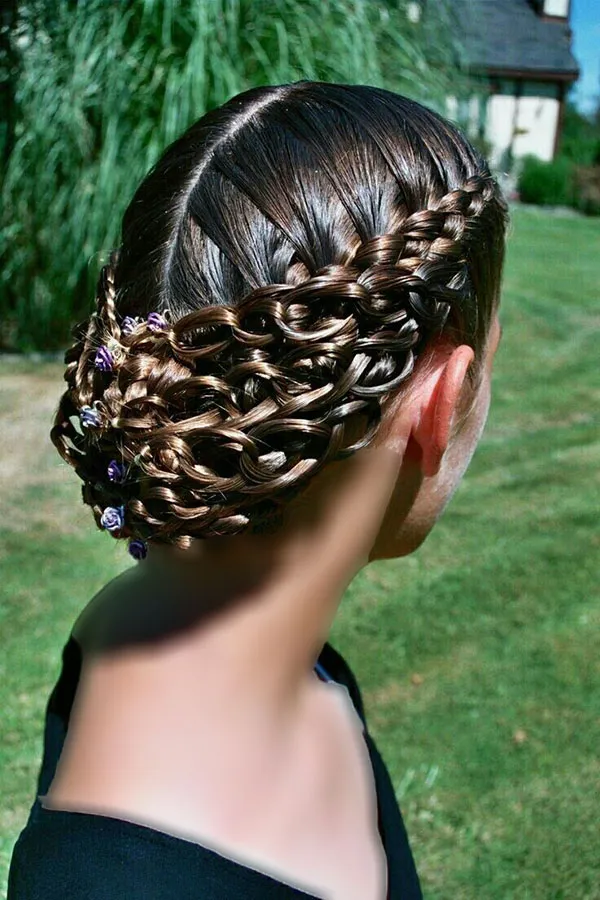 The latest wedding hair texture 30