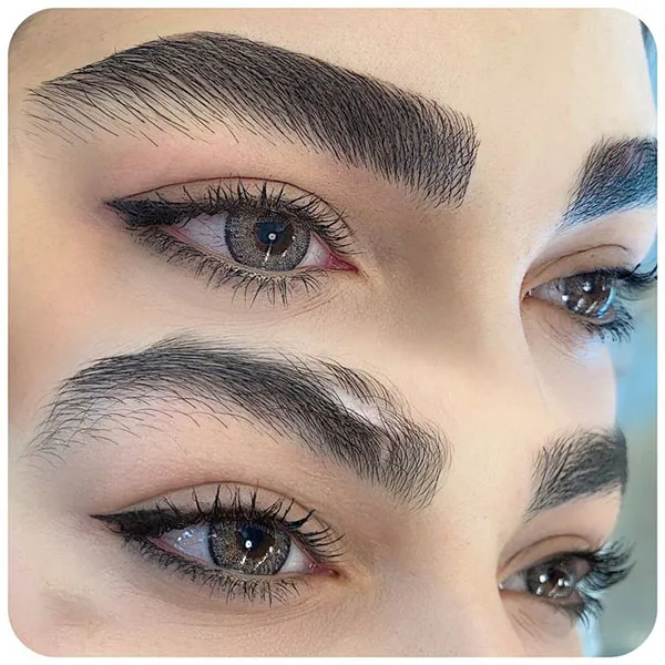 32 مدل ابرو پرپشت دخترانه ؛ نچرالترین ترند زیبایی! 13 Thick eyebrows 10