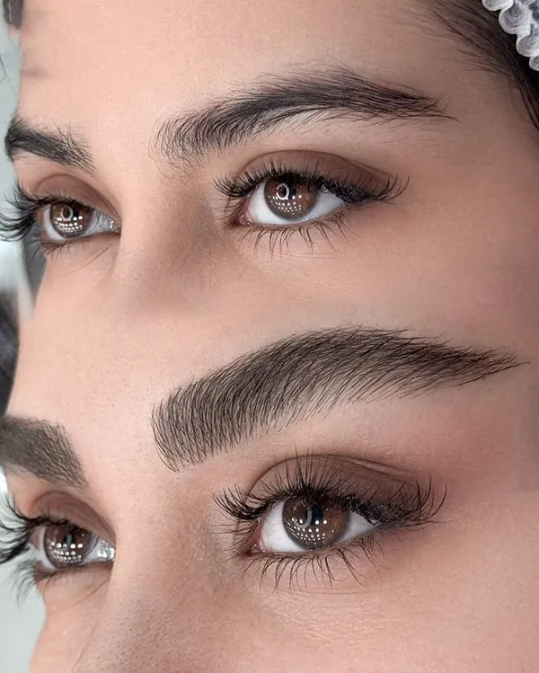 32 مدل ابرو پرپشت دخترانه ؛ نچرالترین ترند زیبایی! 28 Thick eyebrows 24