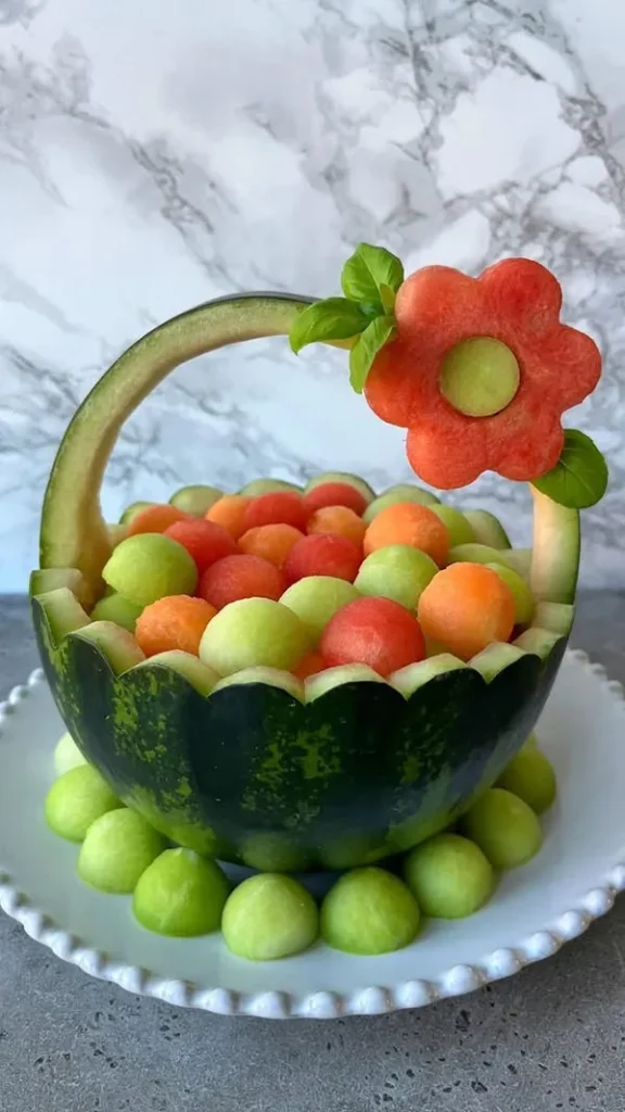 با این 33 ایده دیزاین هندوانه 🍉 | مهمونیت خاصتر از همیشه میشه ! 33 Watermelon design 30