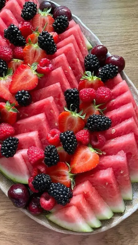 با این 33 ایده دیزاین هندوانه 🍉 | مهمونیت خاصتر از همیشه میشه ! 10 Watermelon design 7