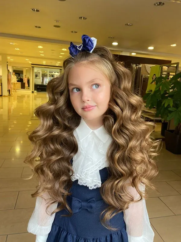 39 مدل مو فر درشت باز مجلسی زنانه | شیک، حجیم و فوقجذاب! 14 Womens loose curly hairstyle 11