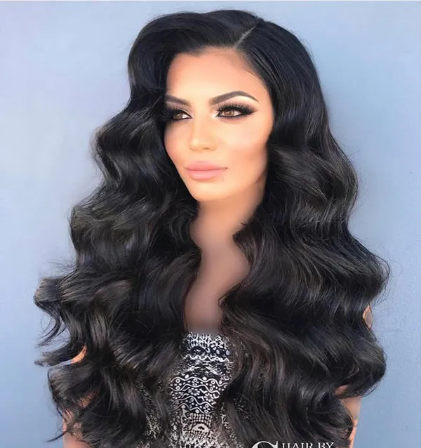 39 مدل مو فر درشت باز مجلسی زنانه | شیک، حجیم و فوقجذاب! 16 Womens loose curly hairstyle 13