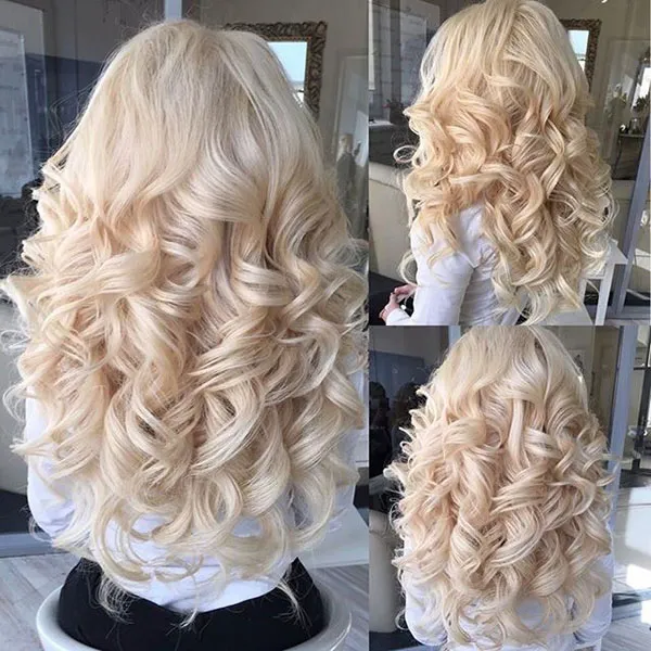 39 مدل مو فر درشت باز مجلسی زنانه | شیک، حجیم و فوقجذاب! 29 Womens loose curly hairstyle 26