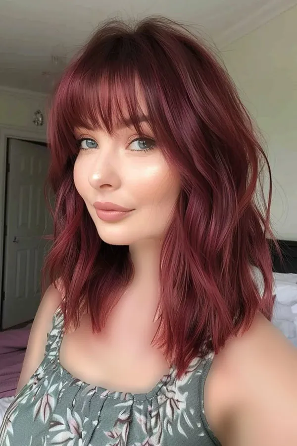 crimson hair color 16