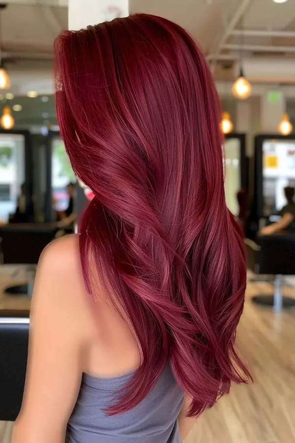 crimson hair color 19