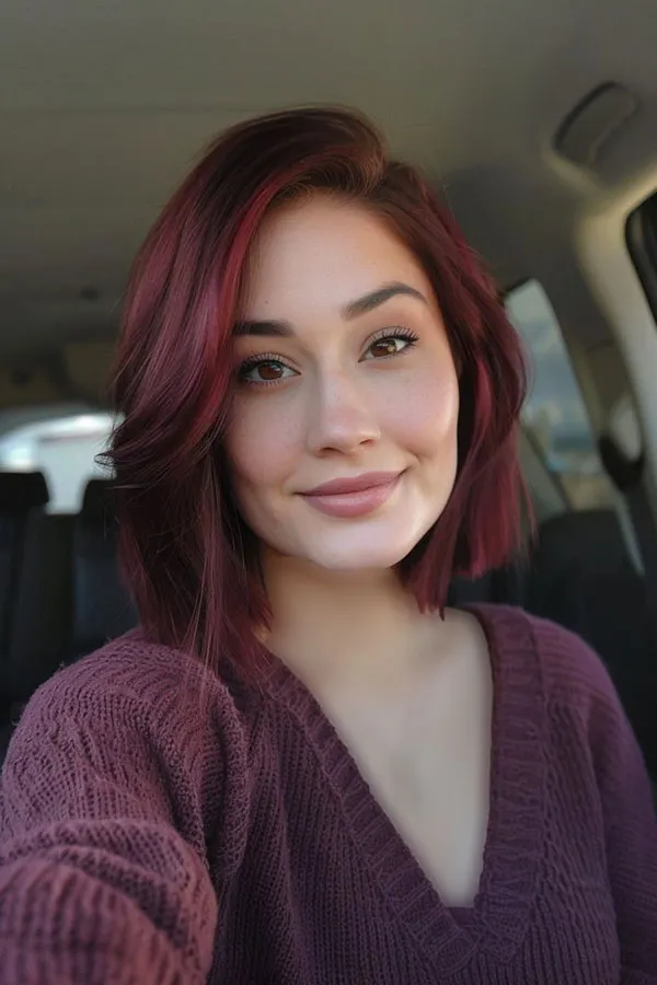 crimson hair color 2