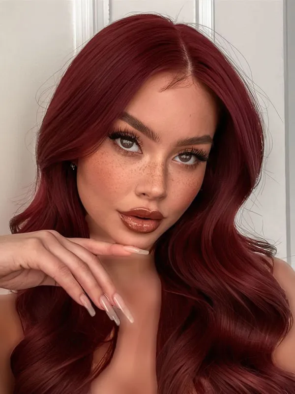 crimson hair color 22