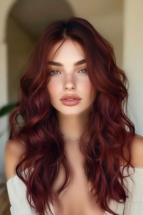 crimson hair color 23