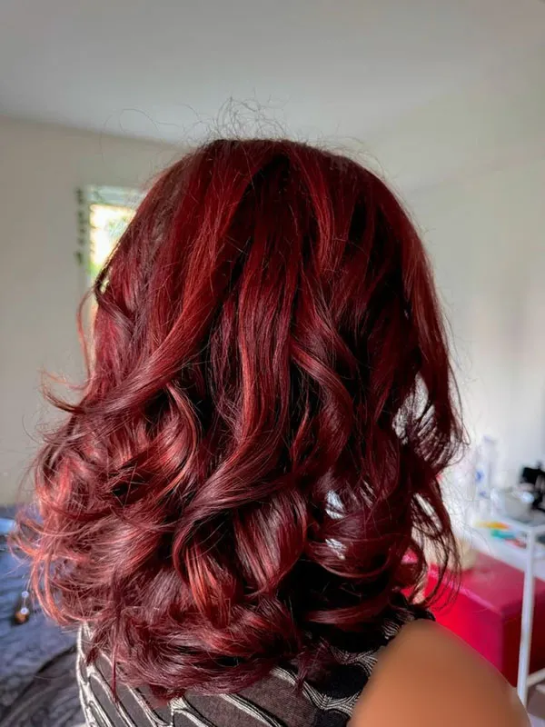 crimson hair color 25