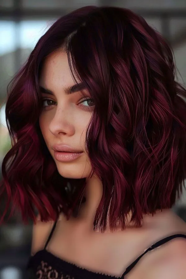 crimson hair color 4