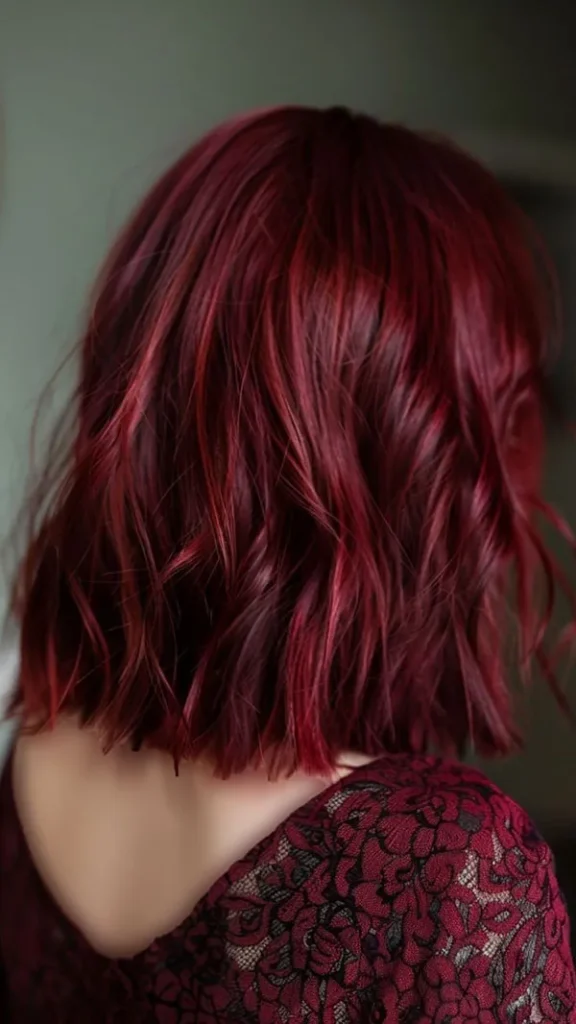 crimson hair color 9