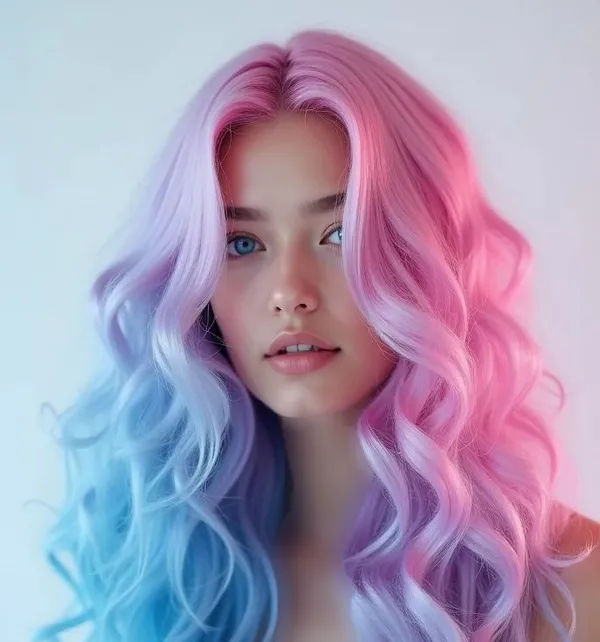 30 مدل رنگ مو دخترانه فانتزی جدید | بریم سراغ رنگایی که استایلتو میترکونن 16 fantasy hair color girls diakoland photo 12