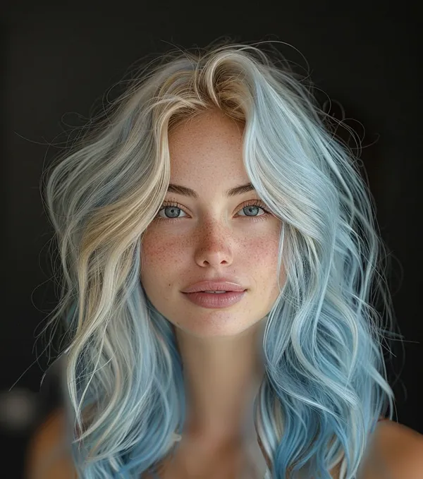 30 مدل رنگ مو دخترانه فانتزی جدید | بریم سراغ رنگایی که استایلتو میترکونن 20 fantasy hair color girls diakoland photo 15