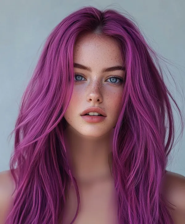 30 مدل رنگ مو دخترانه فانتزی جدید | بریم سراغ رنگایی که استایلتو میترکونن 24 fantasy hair color girls diakoland photo 21