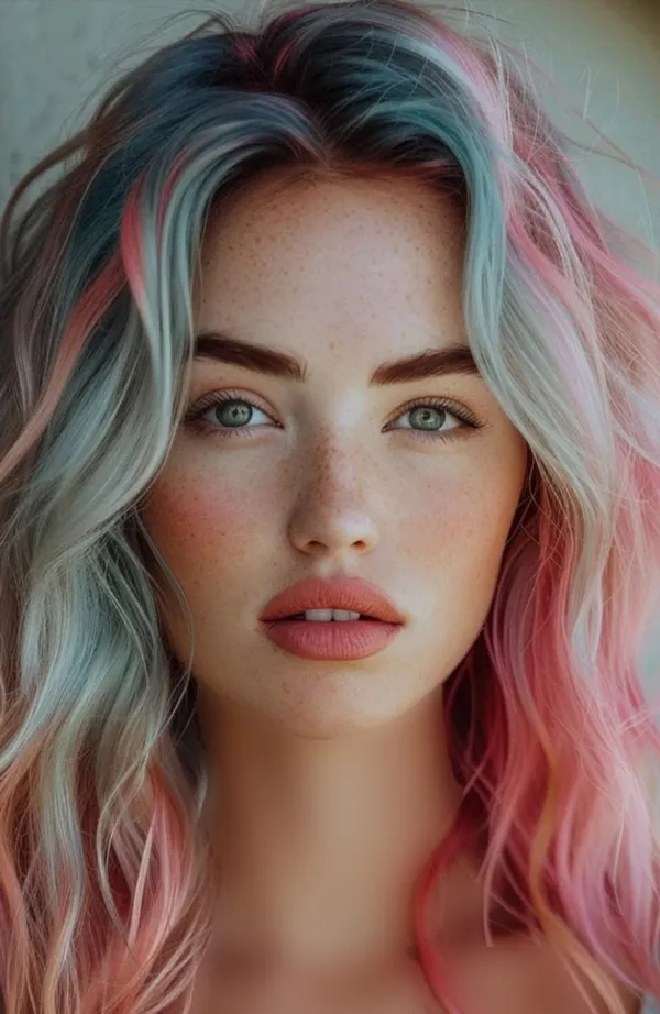 30 مدل رنگ مو دخترانه فانتزی جدید | بریم سراغ رنگایی که استایلتو میترکونن 11 fantasy hair color girls diakoland photo 29 1