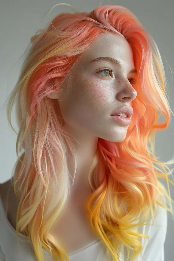 30 مدل رنگ مو دخترانه فانتزی جدید | بریم سراغ رنگایی که استایلتو میترکونن 8 fantasy hair color girls diakoland photo 4