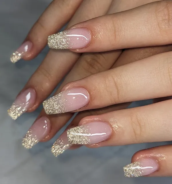 french glitter nails diakoland photo 25