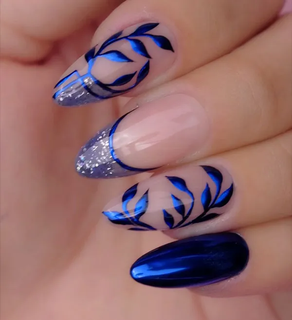 french glitter nails diakoland photo 35