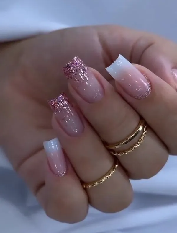 french glitter nails diakoland photo 7