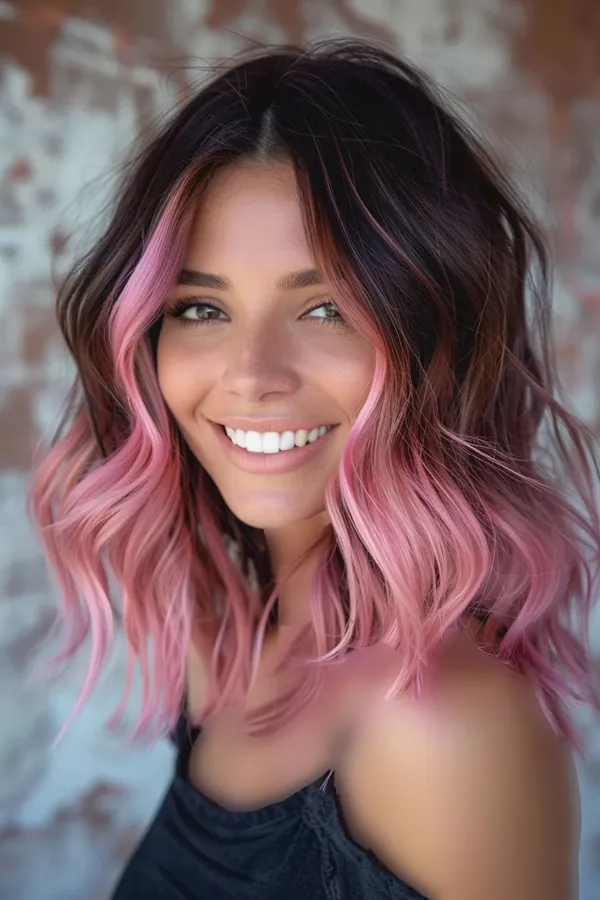 رنگ مو هایلایت تیره و روشن | 30 ترکیب خاص برای موهای جذاب و استایلی متفاوت 13 hair highlight dark light diakoland photo 10