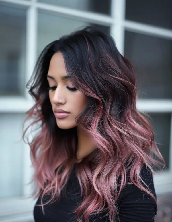 رنگ مو هایلایت تیره و روشن | 30 ترکیب خاص برای موهای جذاب و استایلی متفاوت 33 hair highlight dark light diakoland photo 20