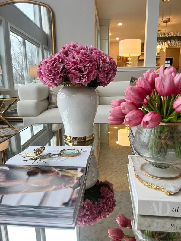 20 ایده شیک و خلاقانه برای چیدمان گلها در منزل ؛ حس زندگی رو برگردون! 23 home flower arrangement ideas diakoland photo 17