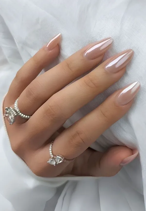 مدل ناخن نود دخترانه | 25 طرح کیوت و جذاب برای دخترای خوش استایل 16 model nakhon nude dokhtarane diakoland photo 12