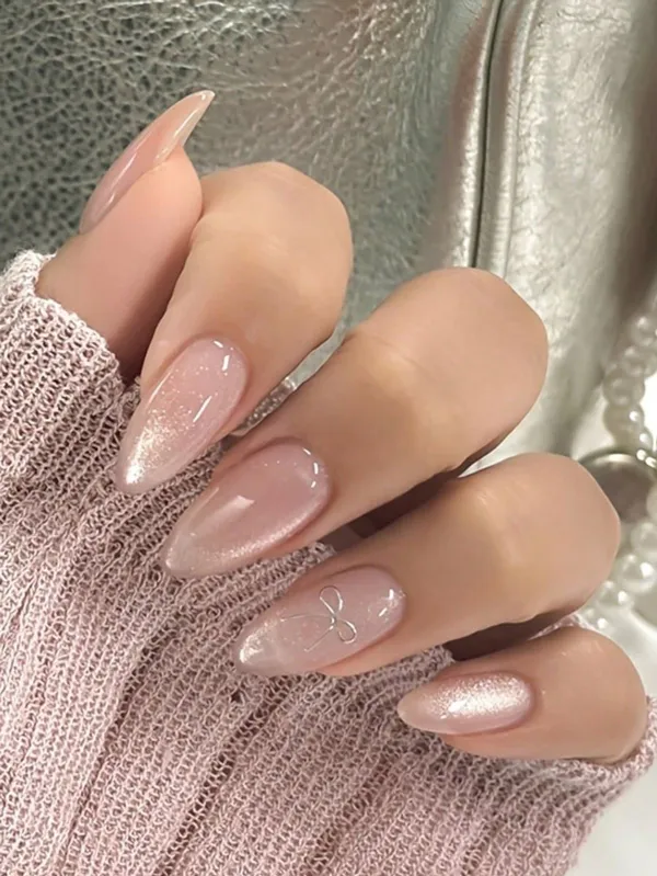 مدل ناخن نود دخترانه | 25 طرح کیوت و جذاب برای دخترای خوش استایل 23 model nakhon nude dokhtarane diakoland photo 22