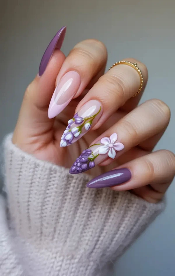 purple nail designs diakoland photo 19