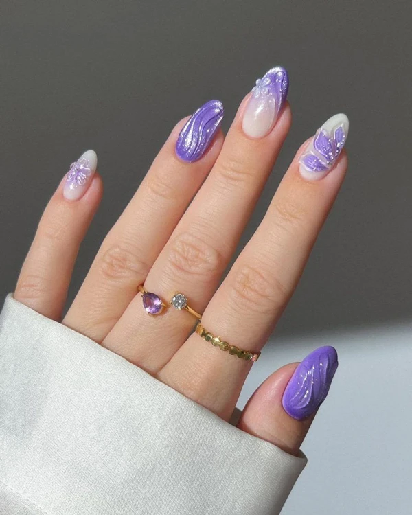 purple nail designs diakoland photo 21
