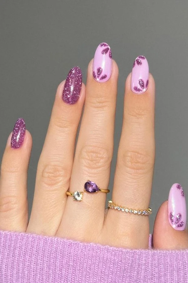 purple nail designs diakoland photo 22
