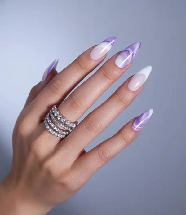 purple nail designs diakoland photo 29
