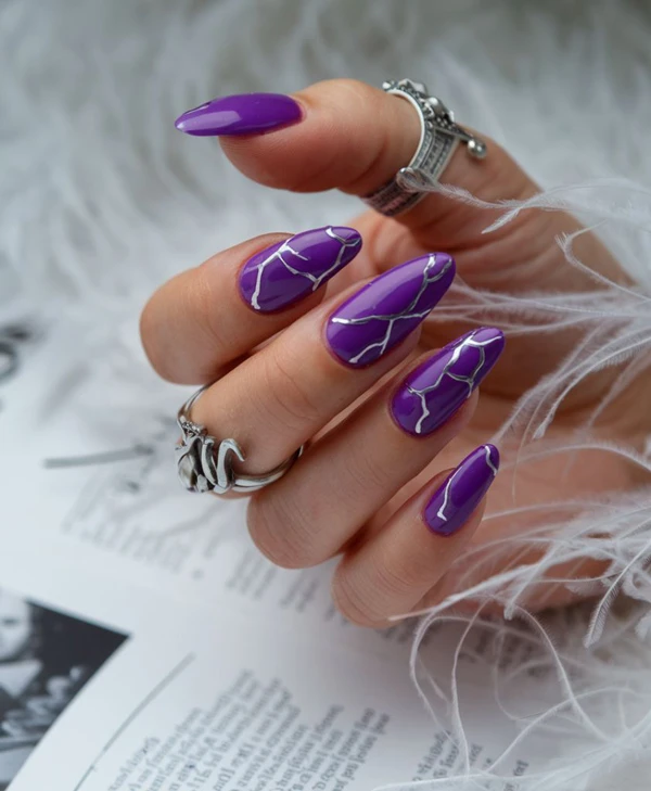 purple nail designs diakoland photo 36