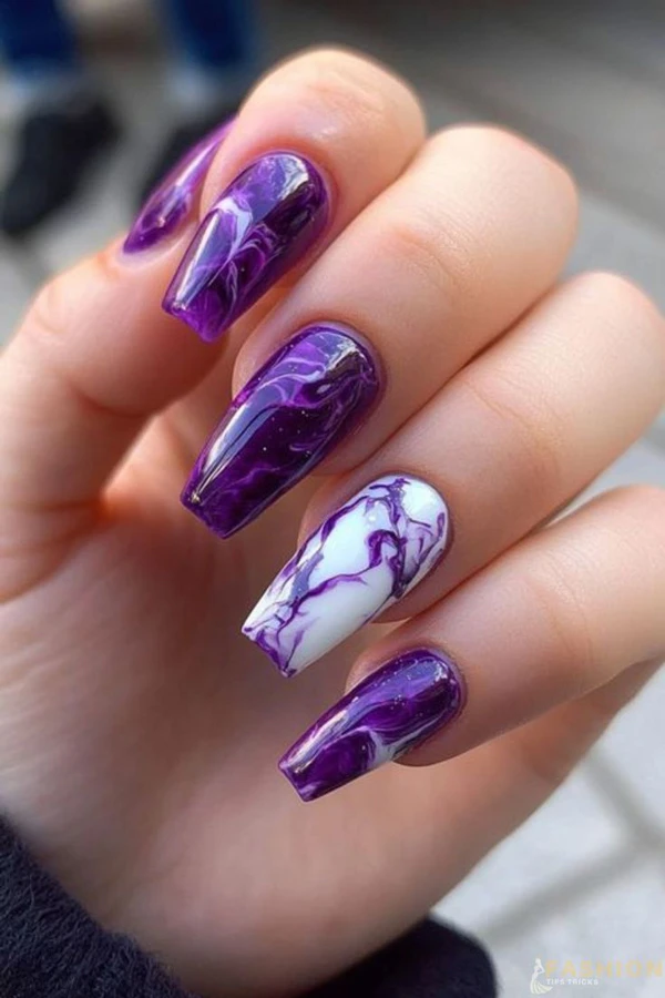 purple nail designs diakoland photo 5