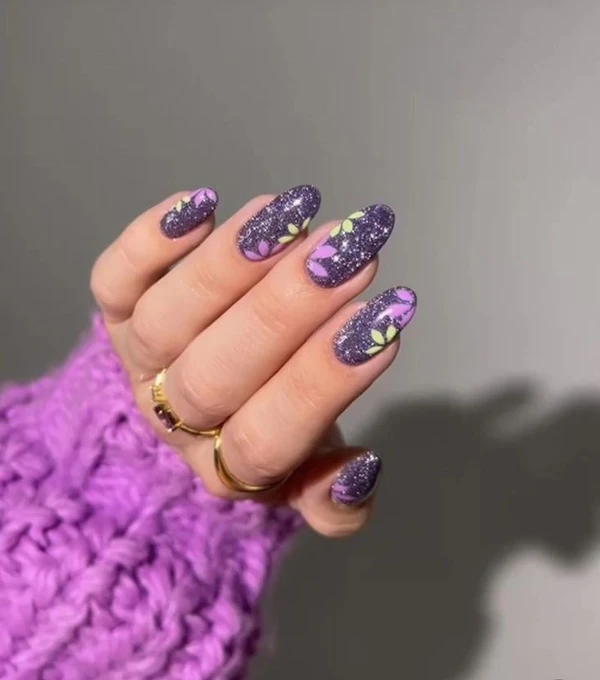 purple nail designs diakoland photo 8