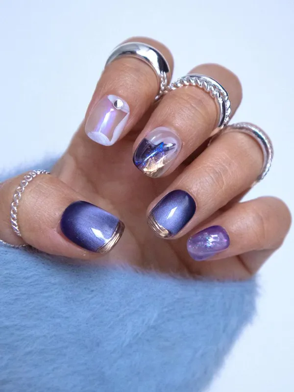 short classy nail design diakoland photo 2