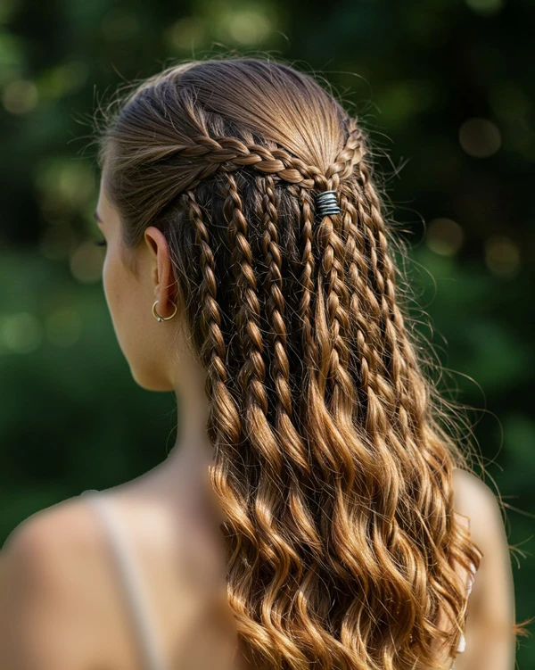 31 مدل موی بافت دخترانه برای عروسی | ترندهای جذاب و شیک امسال 18 wedding braid hairstyles girls diakoland photo 10