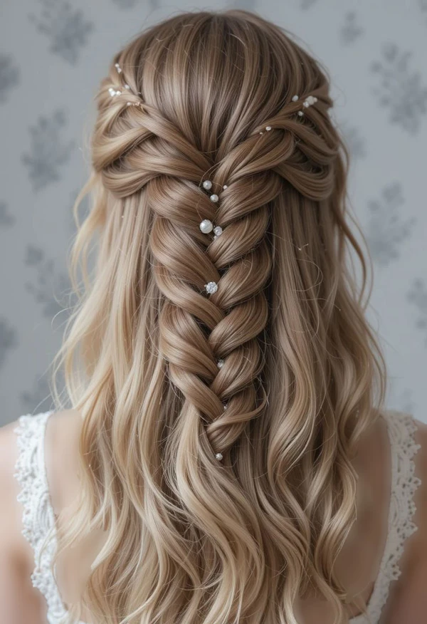31 مدل موی بافت دخترانه برای عروسی | ترندهای جذاب و شیک امسال 6 wedding braid hairstyles girls diakoland photo 2