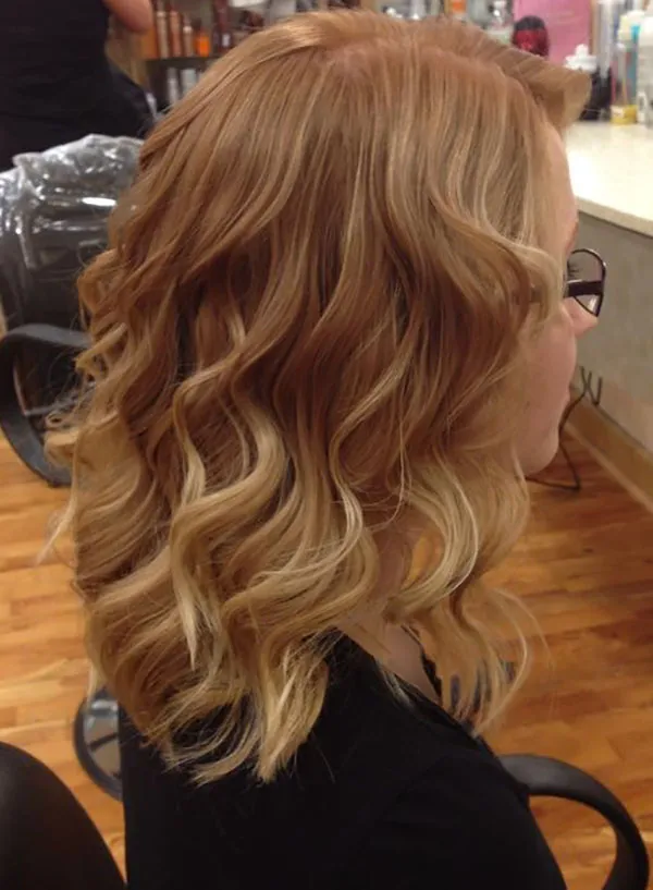 مدل رنگ مو کهربایی دخترانه؛ ترند گرم و درخشان 2025 23 Amber hair color 19