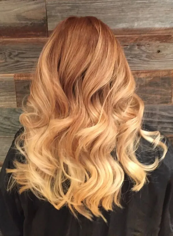 مدل رنگ مو کهربایی دخترانه؛ ترند گرم و درخشان 2025 29 Amber hair color 26