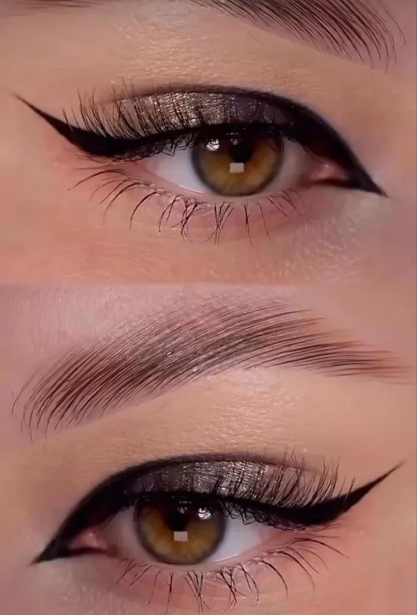 Attractive eye makeup photo 17