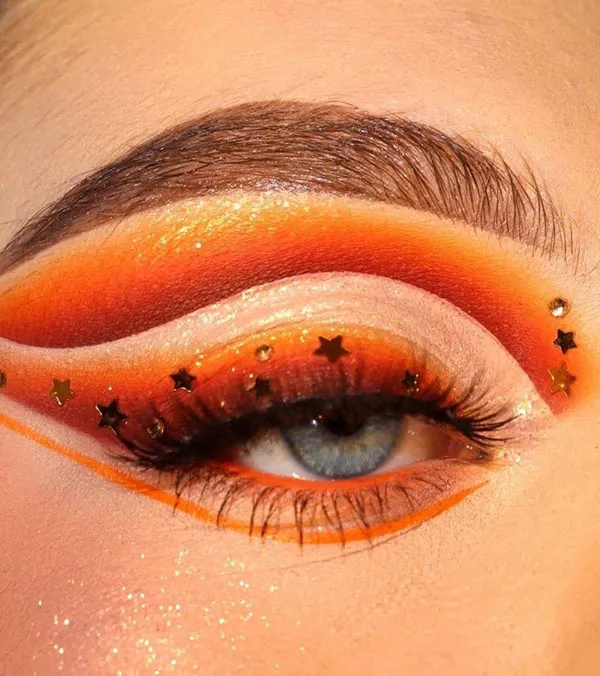 Autumn orange shade 13